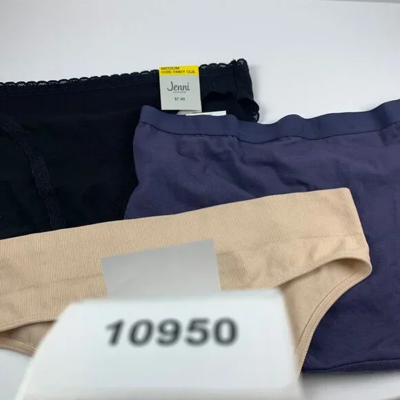 Jenni Women's 3-Pack Assorted Fash + Core Panty Underwear Multicolor Size‎ M NWT - Picture 7 of 7